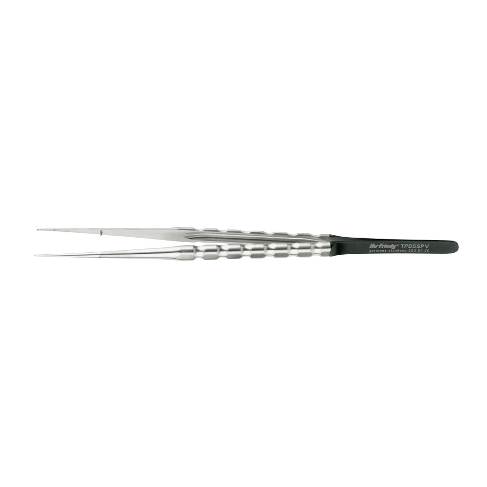 Velvart Mikro Pinzette 18 cm gerade Griff Sinuslinie, Stück