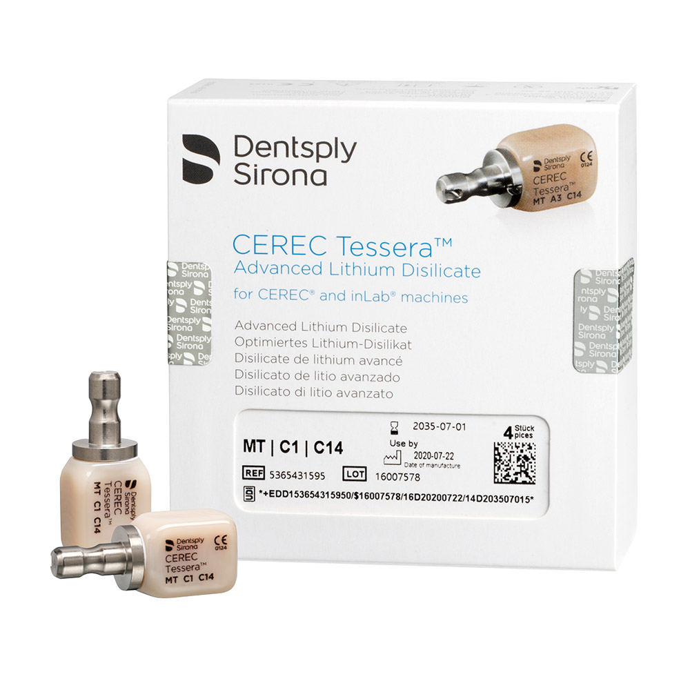 CEREC Tessera C14 MT C1, 4 Stück