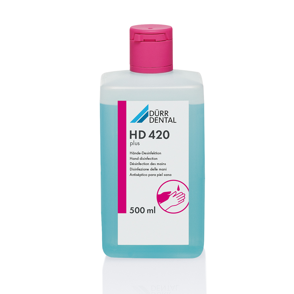 HD 420 plus INT Désinfectant pour les mains, 500 ml