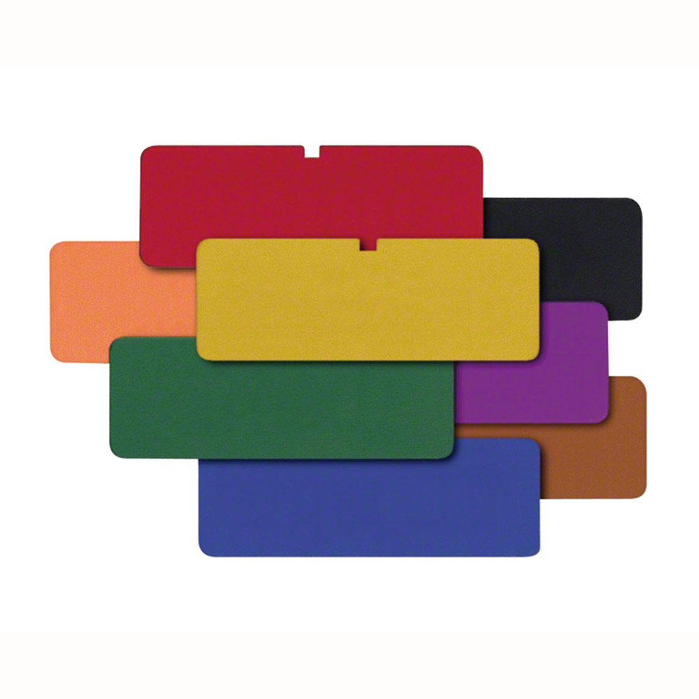 Plaque signalétique non marquée 50 x 18 mm violet, pièce