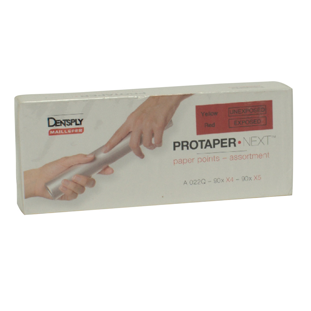 PROTAPER NEXT pointes de papier X4-X5, paquet de 2 x 90 pièces