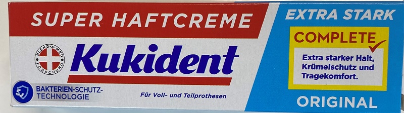 Kukident Super Haftcreme extra-stark, 47 g Tube