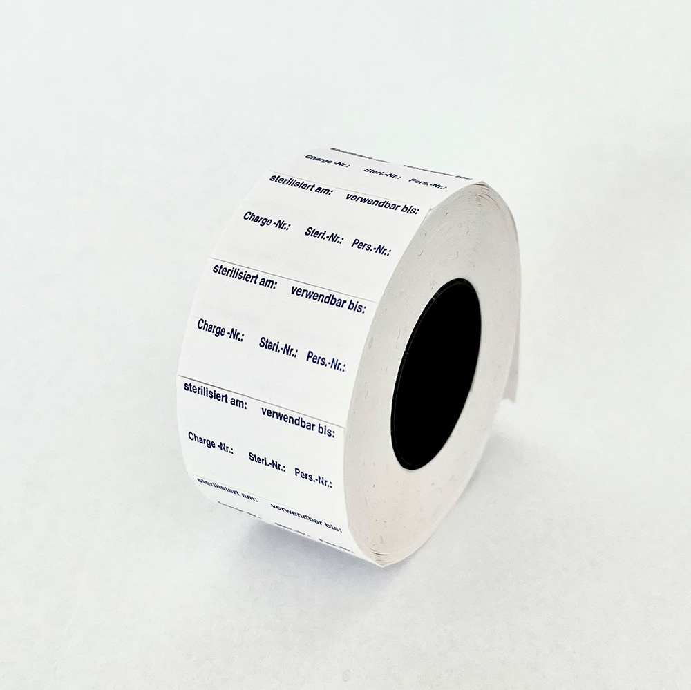 Hygoprint Ersatzrollen doppelt selbstklebend, 8 x 500 Stück/Rolle