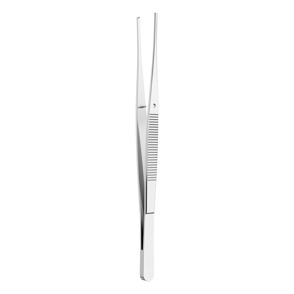 PLULINE CHIRURGISCHE PINZETTE 15 cm, Stück