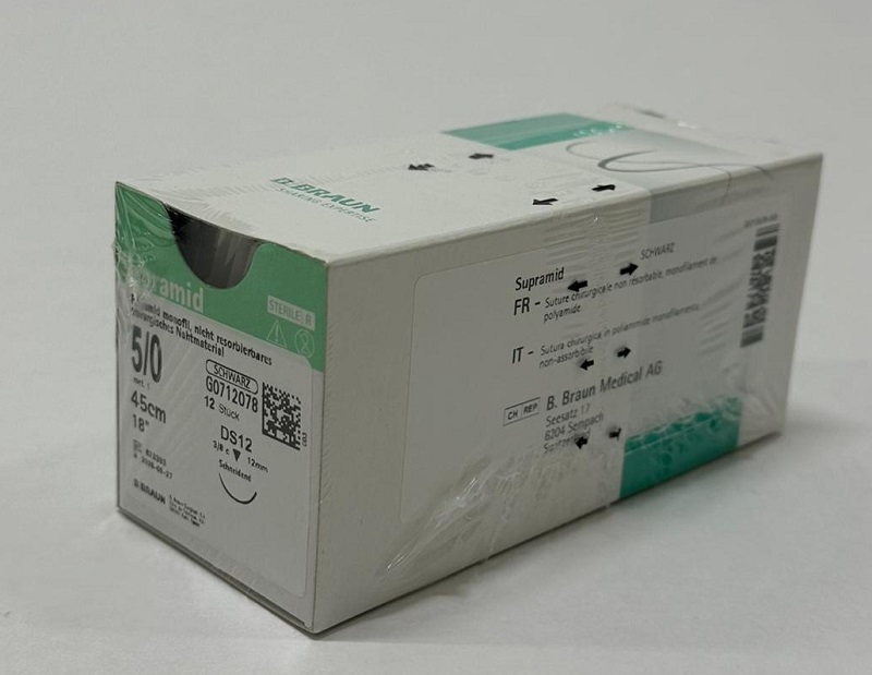 Supramid 5-0 DS-12 45 cm G0712078, 12 Stück Packung