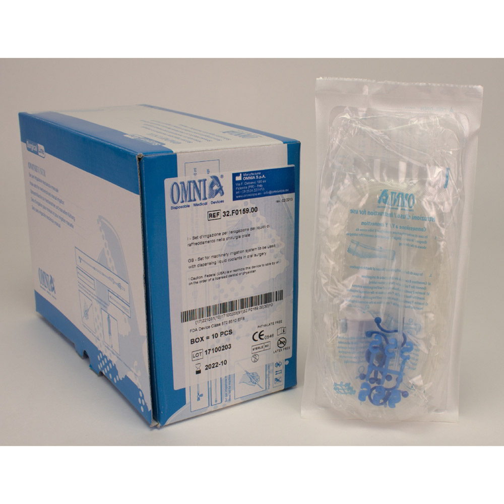 Omnia Sprayschlauchsystem Kühlung Elcomed, 10 Stück