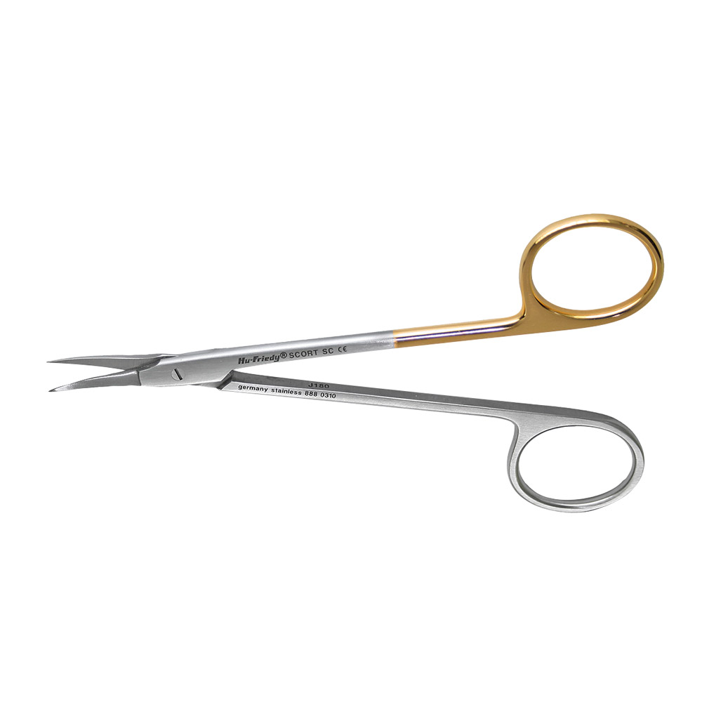 Hu-Friedy Cortellini Schere 12,0 cm Super Cut gebogen, Stück
