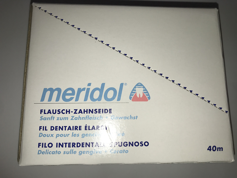 Meridol Flausch-Zahnseide     6Stk