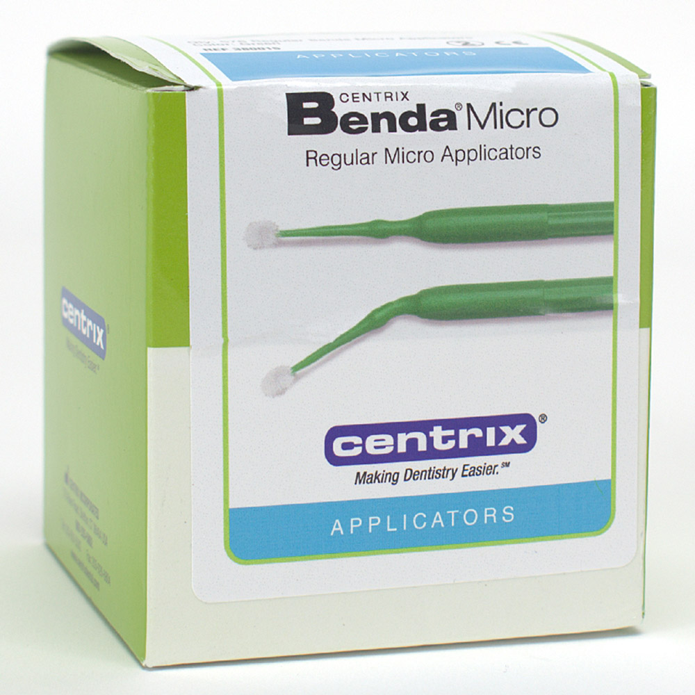 Benda Brush Applikatoren grün regular, 576 Stück