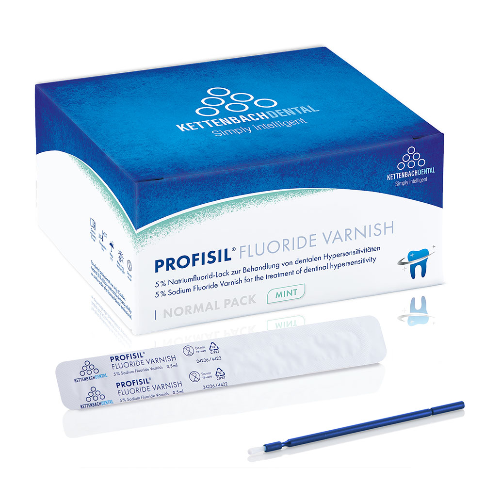 Profisil Fluoride Varnish minze, 50 Stück Normal Packung