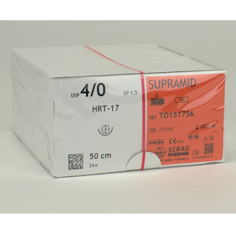 Supramid schwarz HRT17 EP1,5, 24 Stück