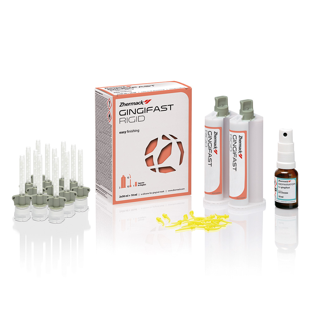 Gingifast Rigid, 2 x 50 ml + Mischkanülen