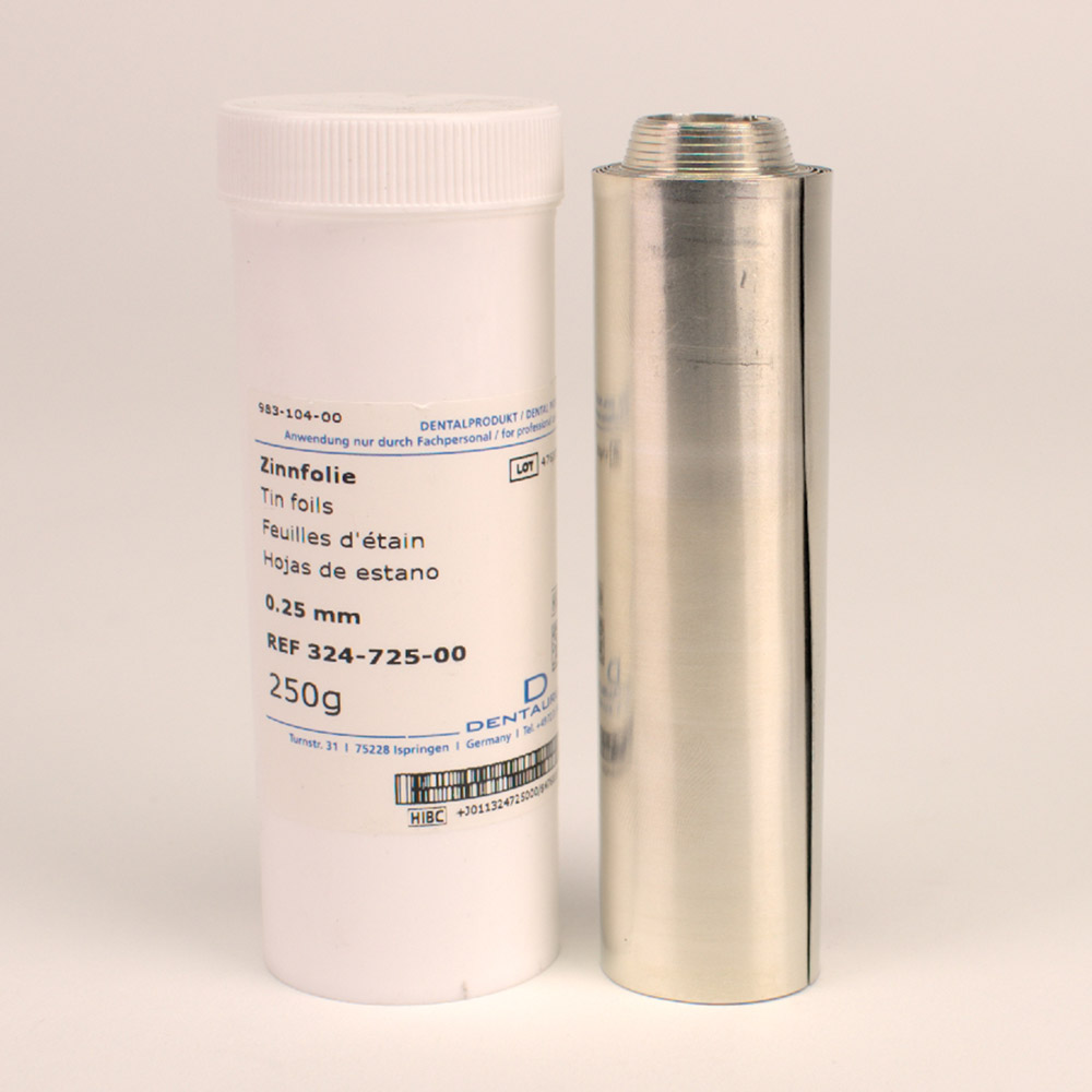 Zinnfolie 0,25 mm, 250 g