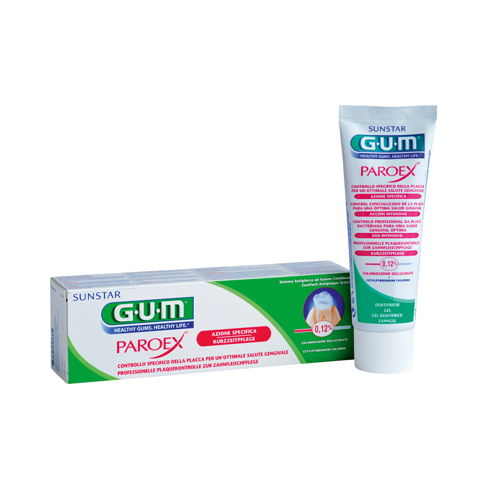 GUM Paroex Zahngel 0,12 %, 25 x 12 ml