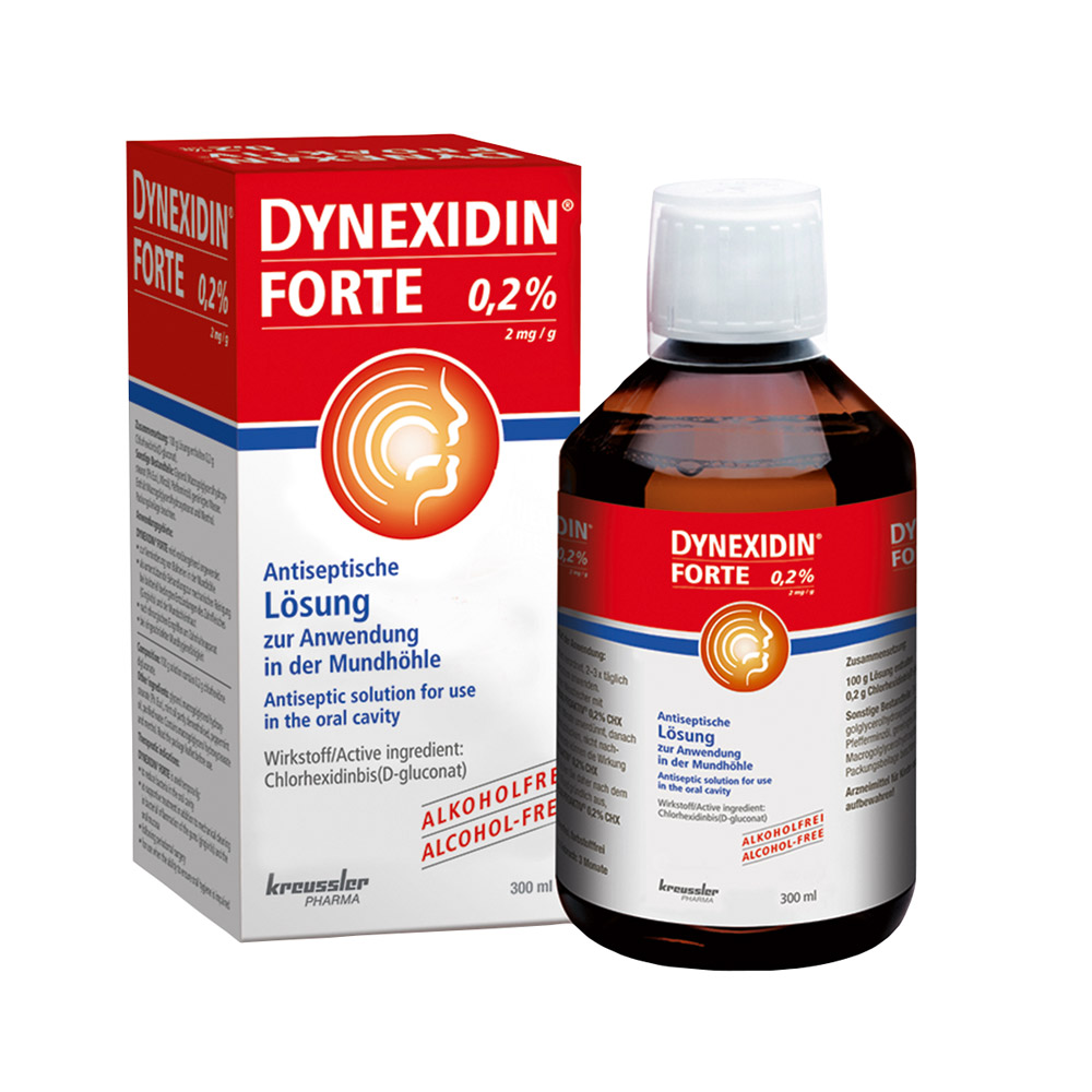 Dynexidin Forte 0,2 % CHX, 300 ml