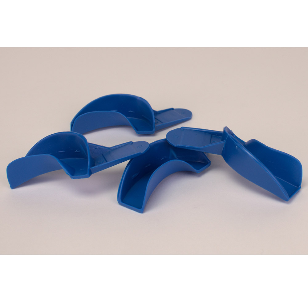 Tray Aways Abdrucklöffel  solid partiell  #8 OK-L/UK-R, 12 Stück