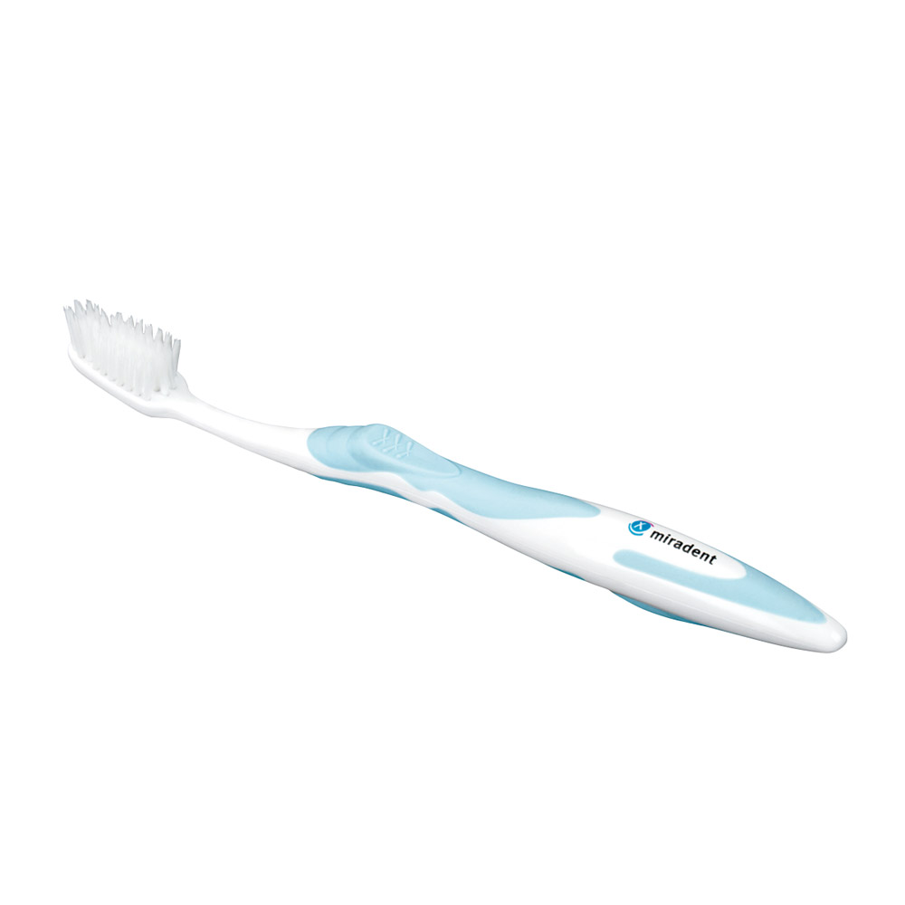 Carebrush Zahnbürste + Zungenreiniger supersoft, Stück