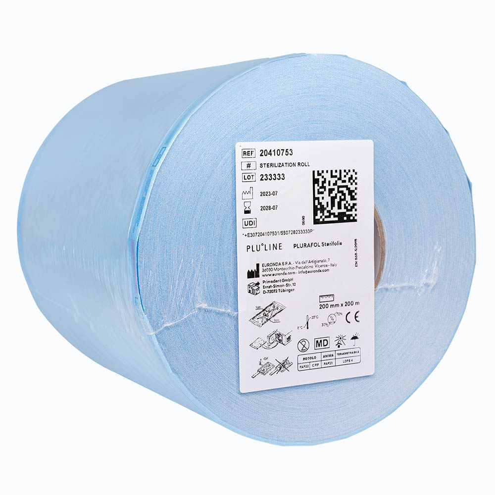 Plurafol Sterifolie 200 mm, 200 m Rolle