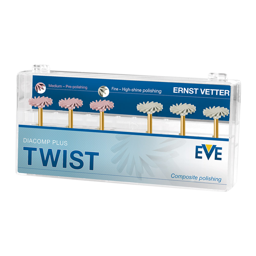 EVE Diacomp Plus Twist 14 Mix RA 342 Set, 6 Stück