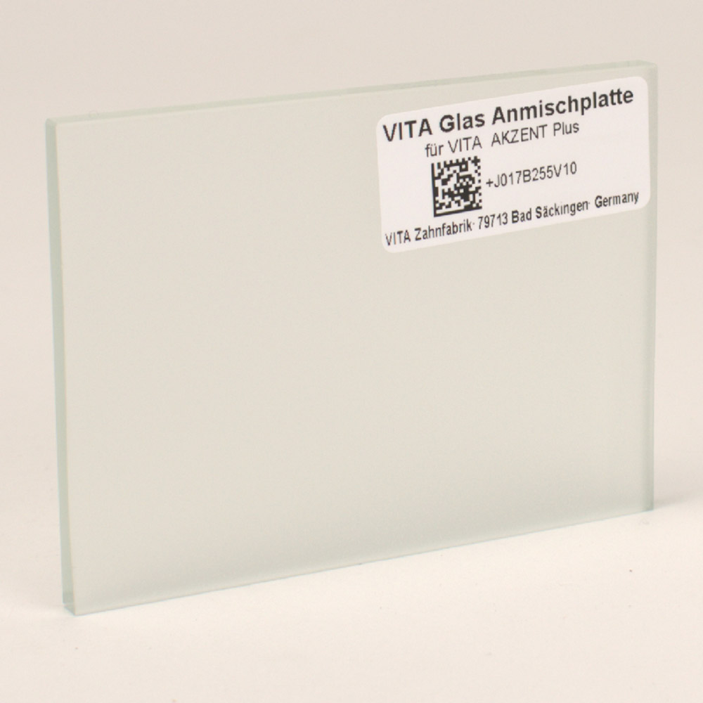 Akzent Plus Anmischplatte Kristallglas, Stück