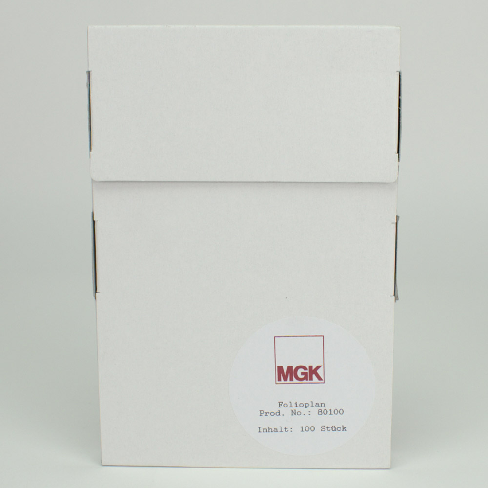 Folioplan klar 13,7 x 20,4 cm, 100 Stück