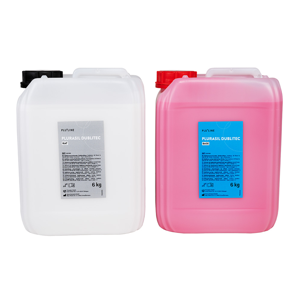 Plurasil Dublitec Dubliermasse, 2 x 6 kg Kanister