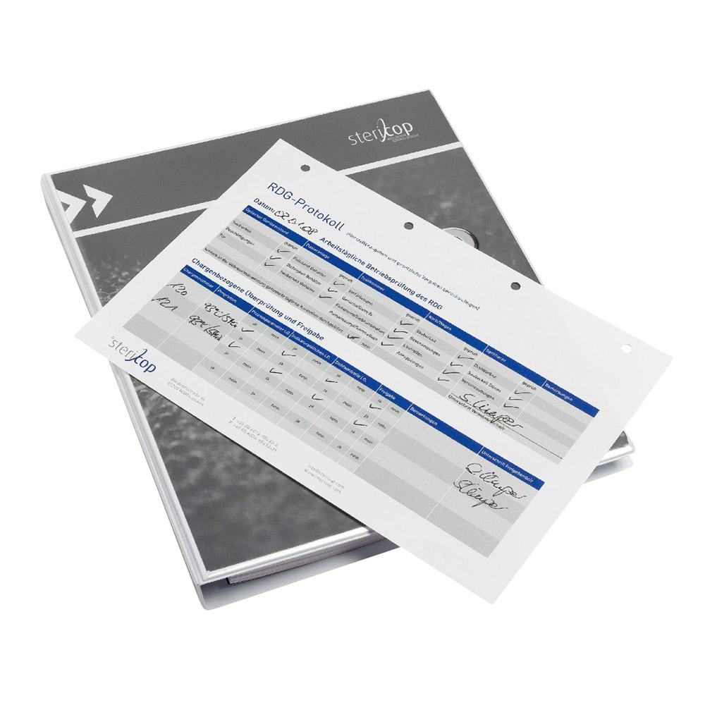 RDG Tagebuch Stericop, Stück