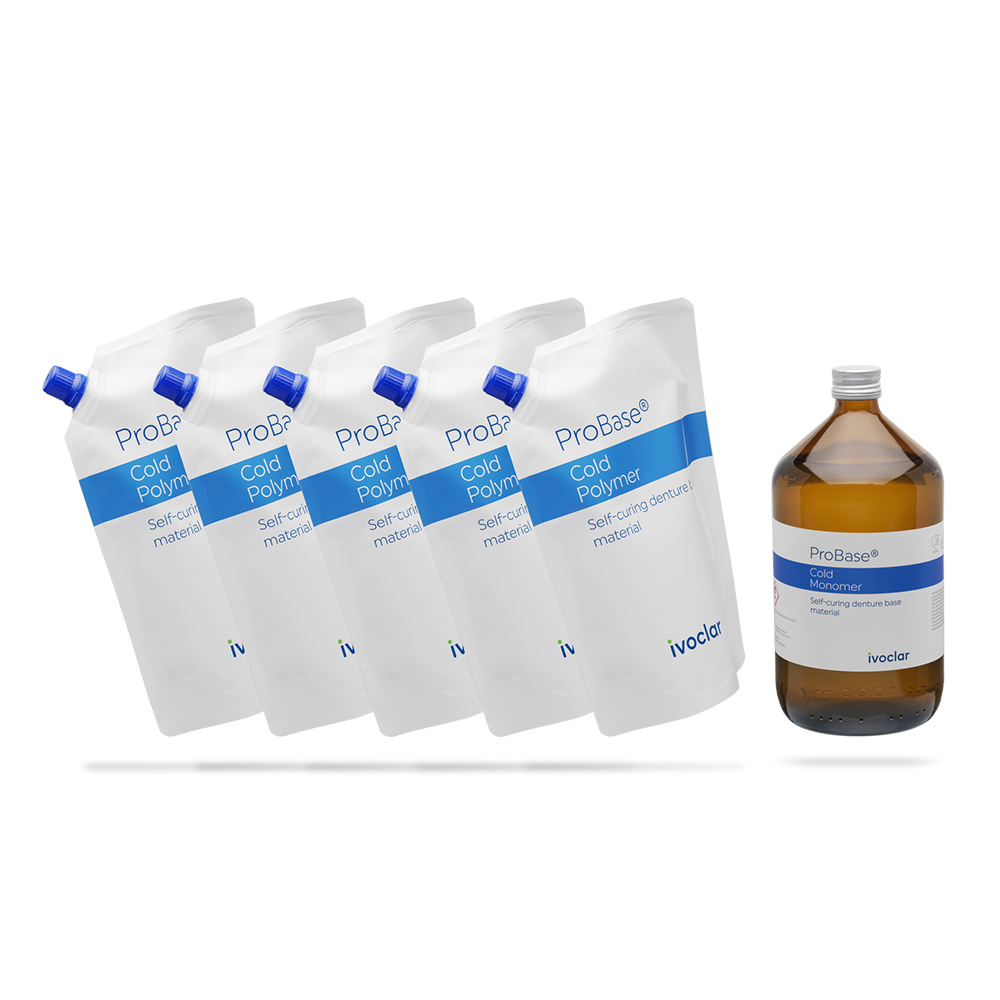 Probase Cold Pulver pink, 1 L + 5 x 500 g