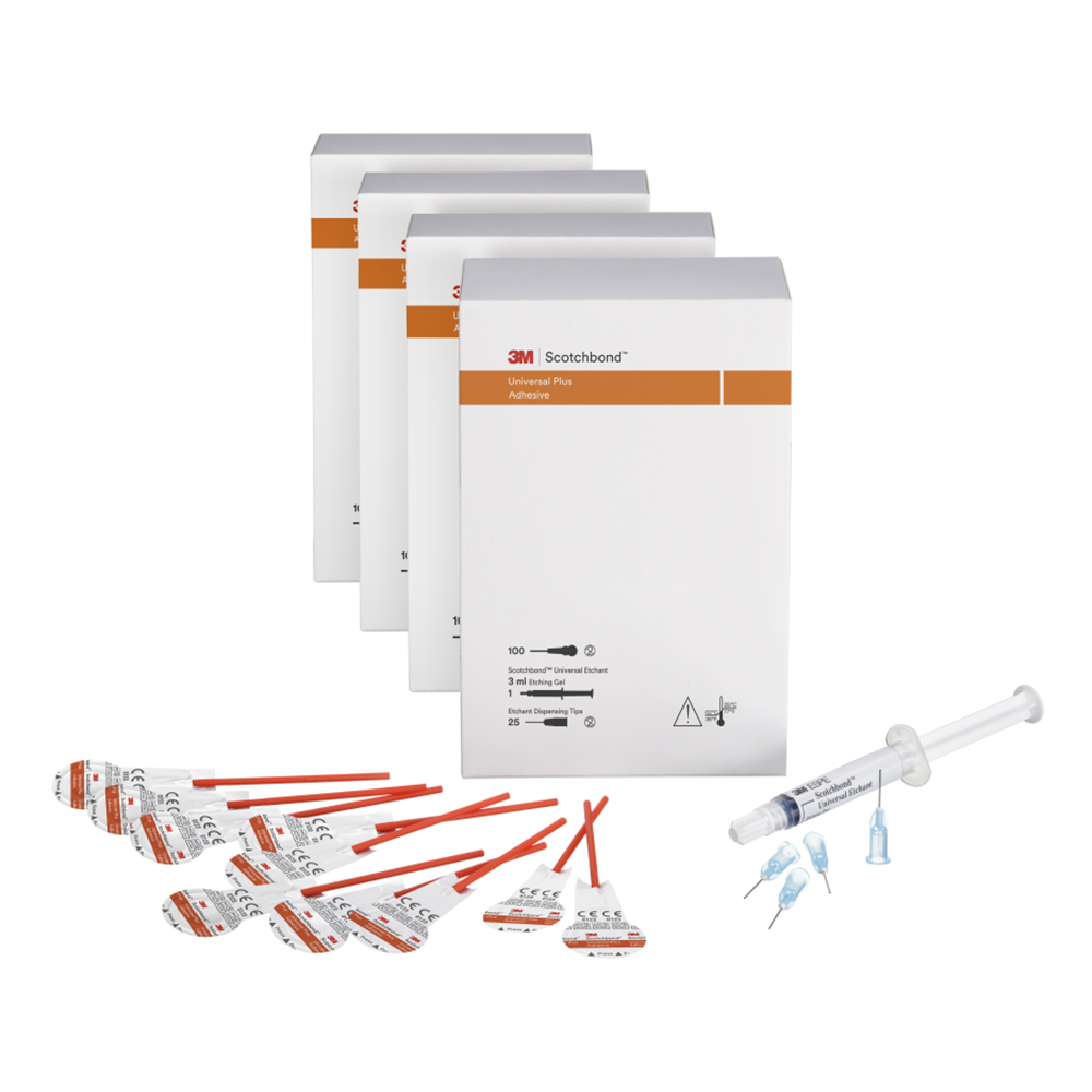 Scotchbond Universal Plus Adhäsiv, 400 L-Pop Kit + Zubehör