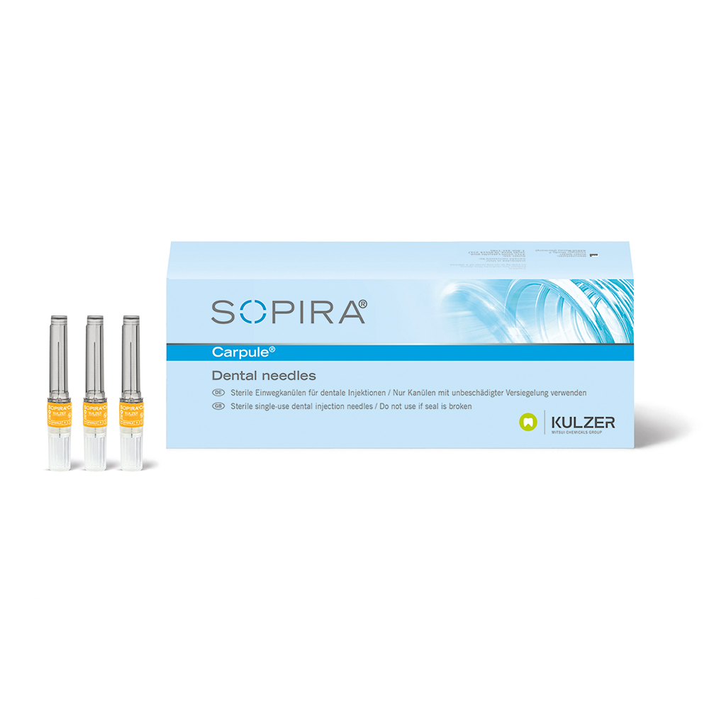 Sopira Carpule Kanüle G27 0,4 x 25 mm, 100 Stück