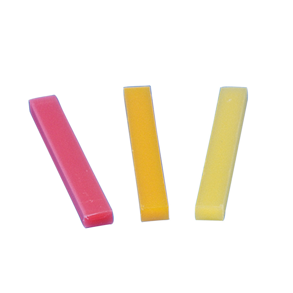 Wachsbißwälle P Stangen mittel, 100 Stück