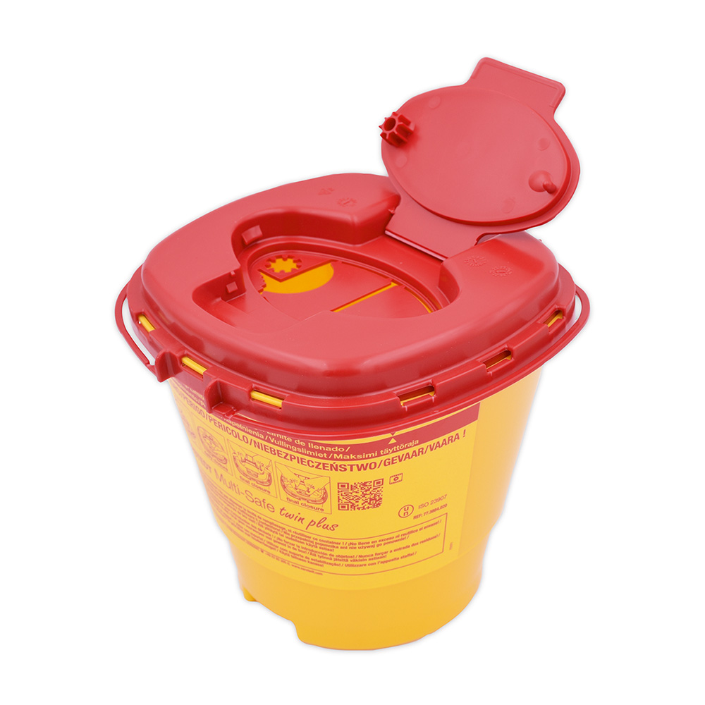 Safety Box 5 Boxen + 1 Tischhalter, Set