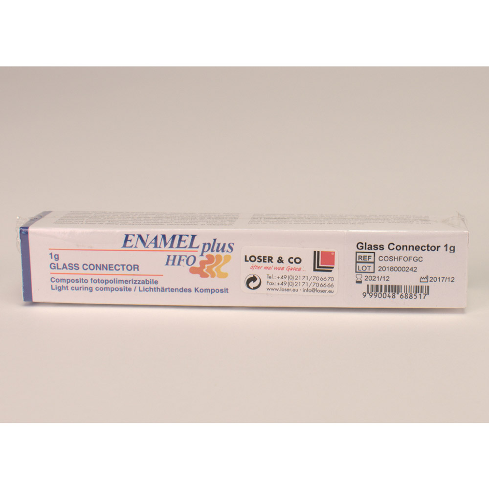 Enamel plus HFO Glass Connector, 1 g
