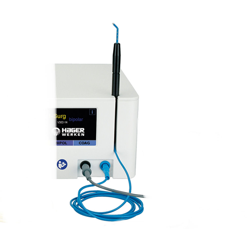 HF Surg Handstück mit Kabel 1,5 m blau, Stück