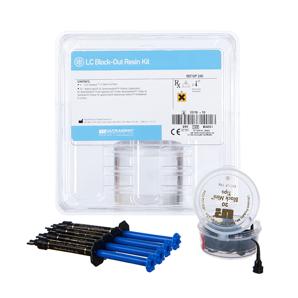 LC Block-Out Resin, 4 x 1,2 ml + 20 Ansätze