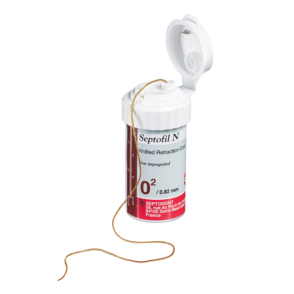 Septofil N 02 mittel 0,82 mm braun, Flasche