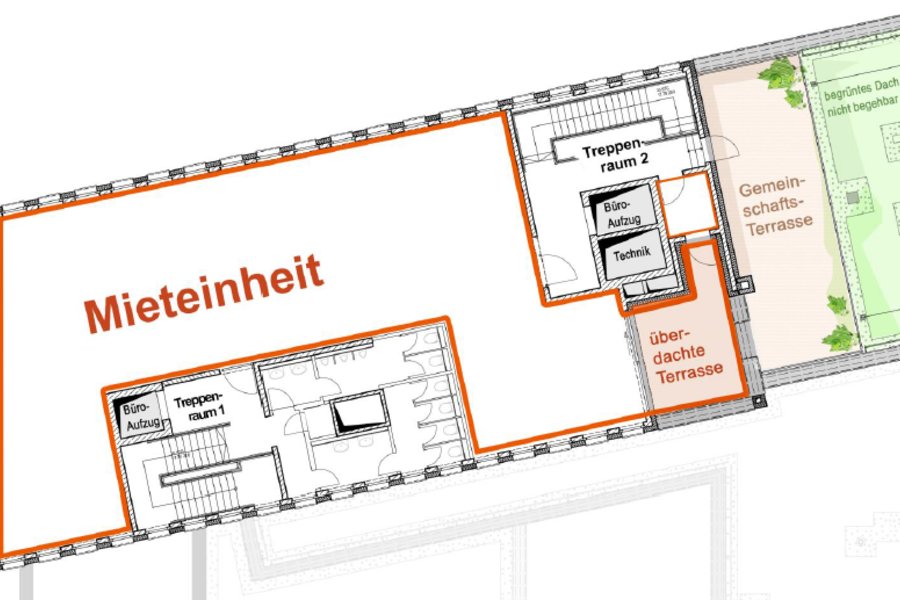 Neubau Gewärbegebäude TOP- hochfrequentierte Lage