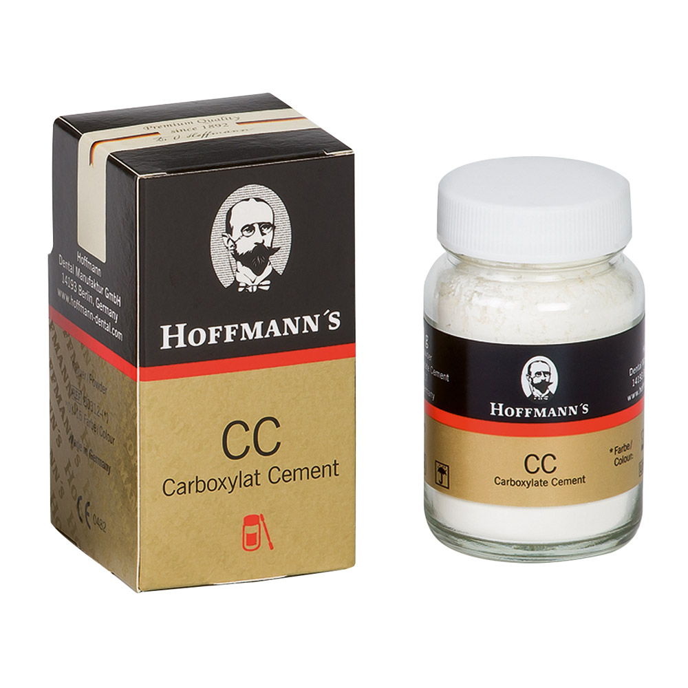 Hoffmann's Carboxylat Cement 3 weißlichgelb, 100 g Pulver