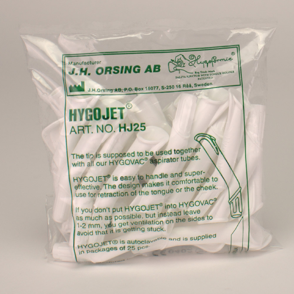 Hygojet Sauger weiß, 25 Stück