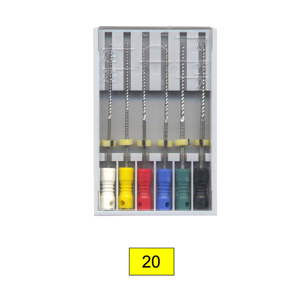 K-Feile 173 #20 25 mm, 6 Stück