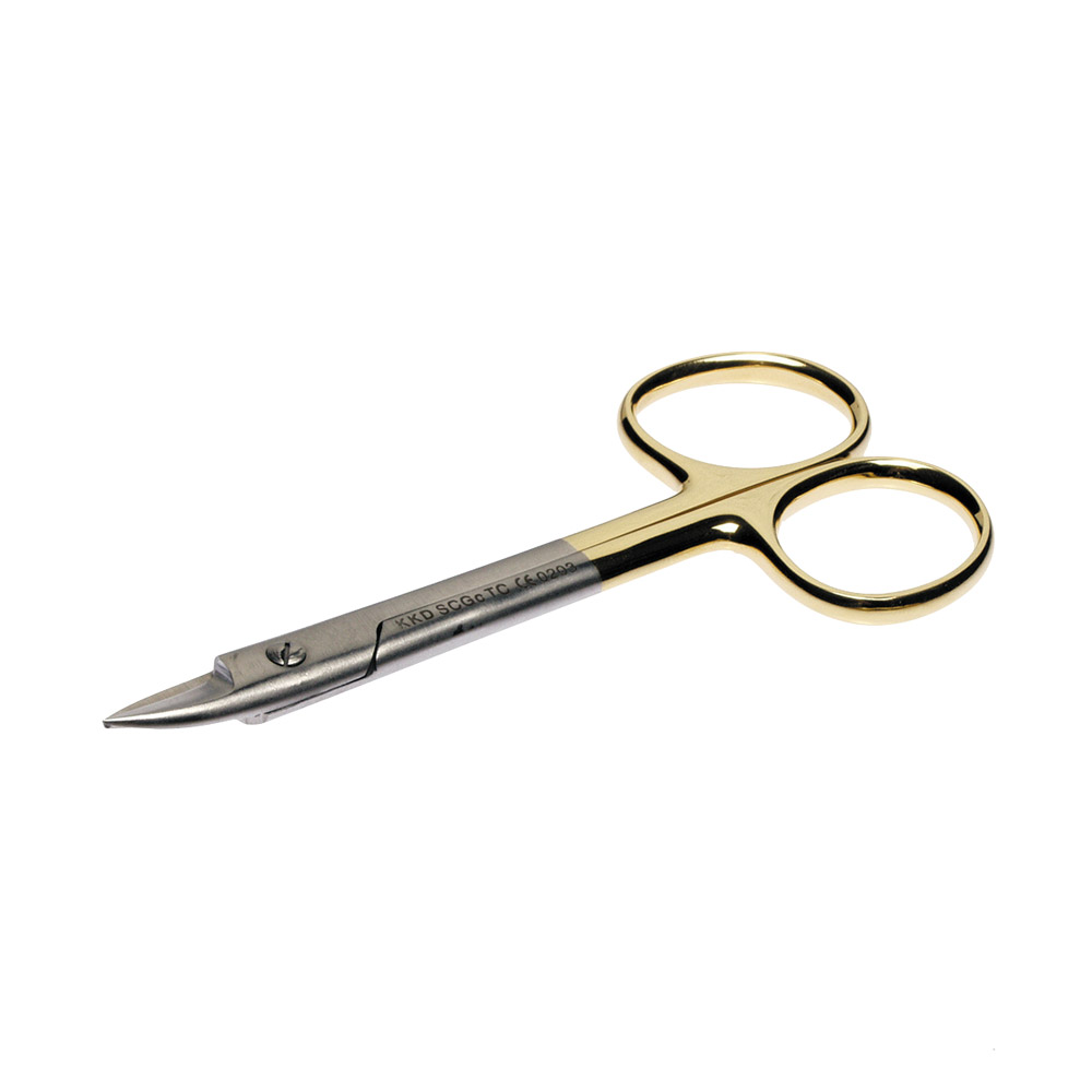 Schere 11,0 cm TC gebogen, Stück