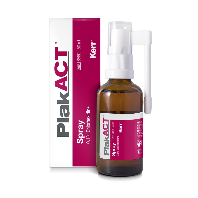 PlakACT Spray 0,1 % Chlorhexidin, 50 ml Flasche