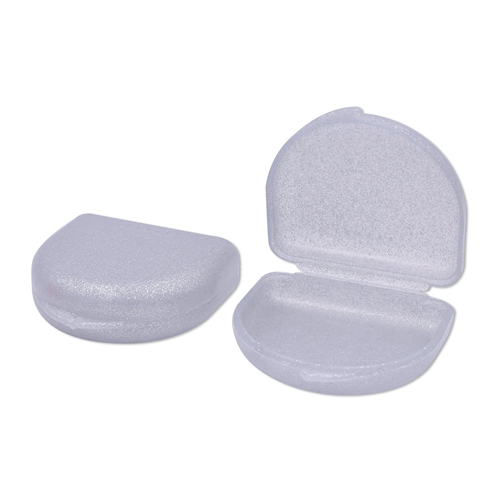 Dento Box I glitzersilber, 12 Stück