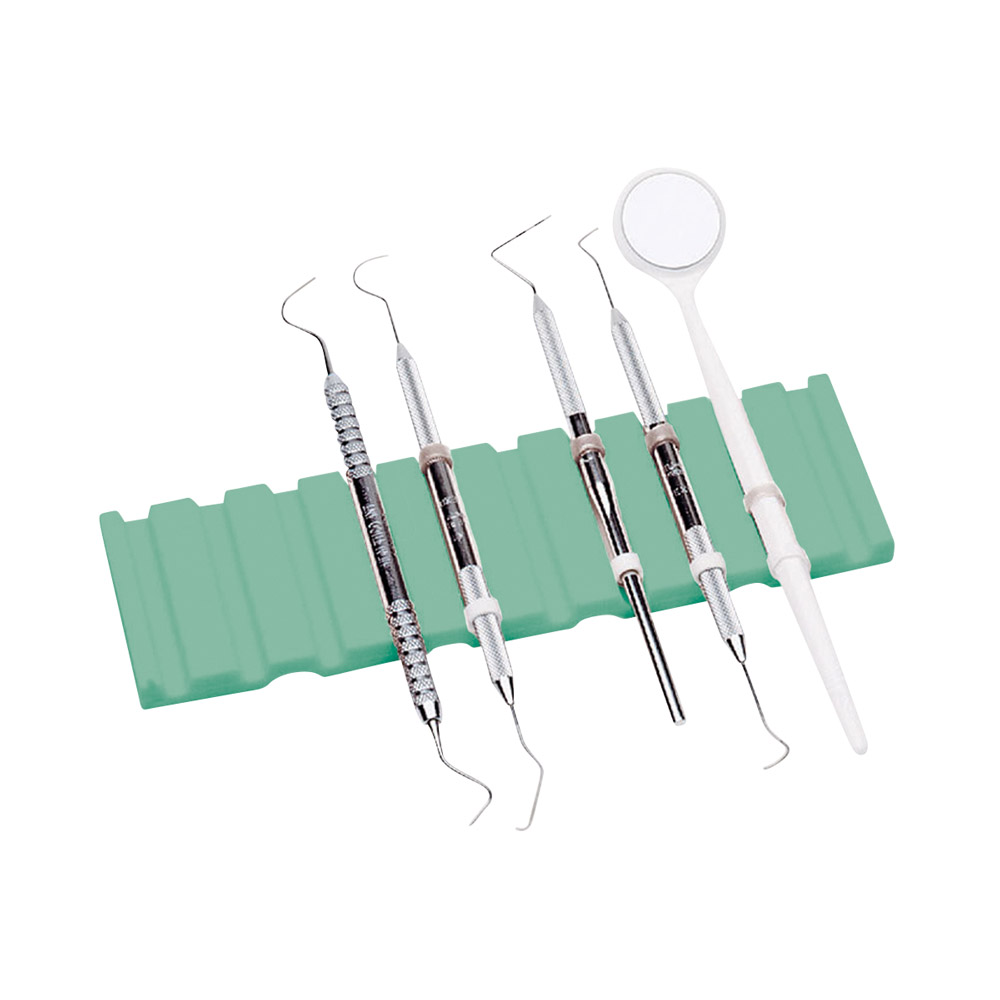 Instrumenten Matte für Trays grün, Stück
