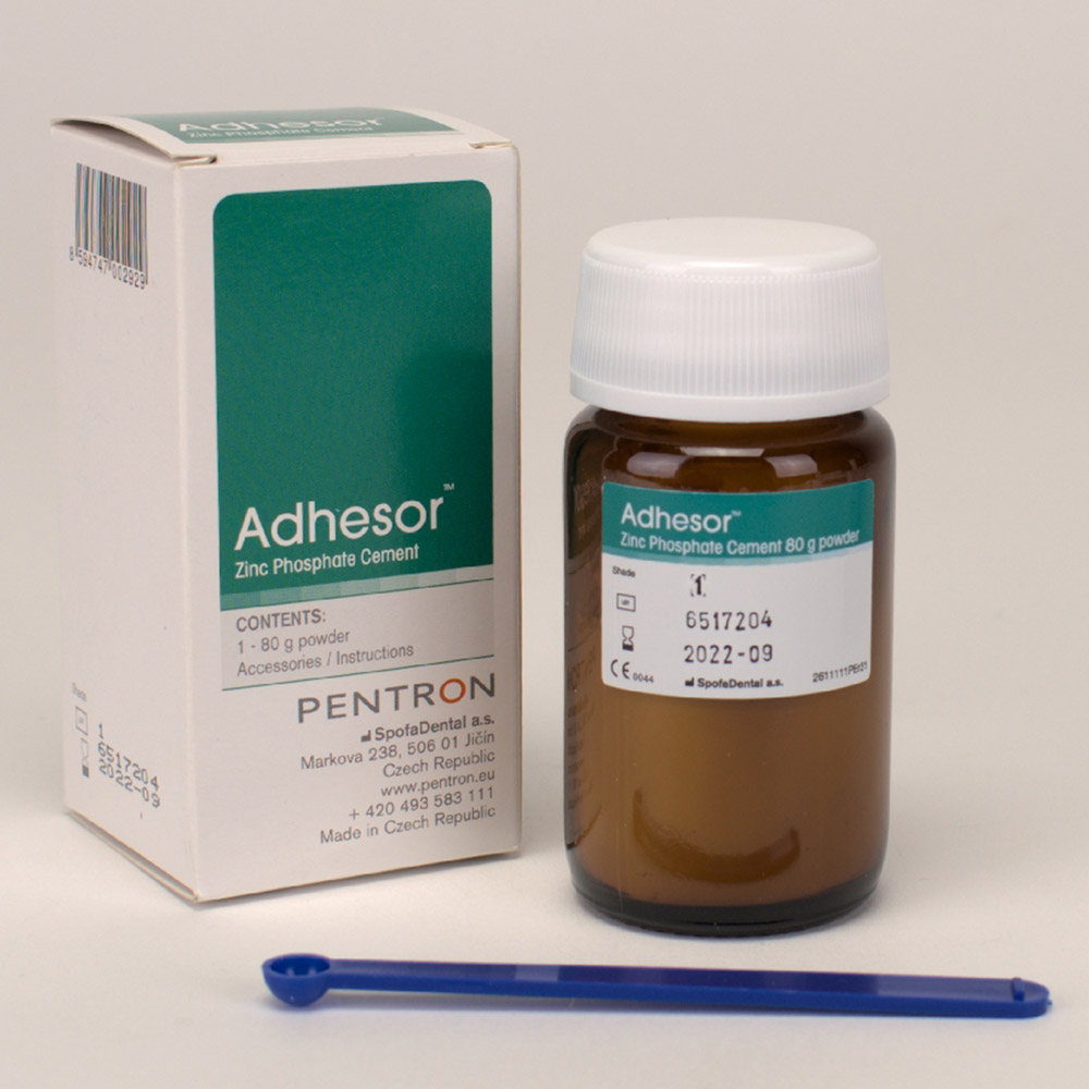 Adhesor Fb.1 weiß Pulver, 80 g Flasche