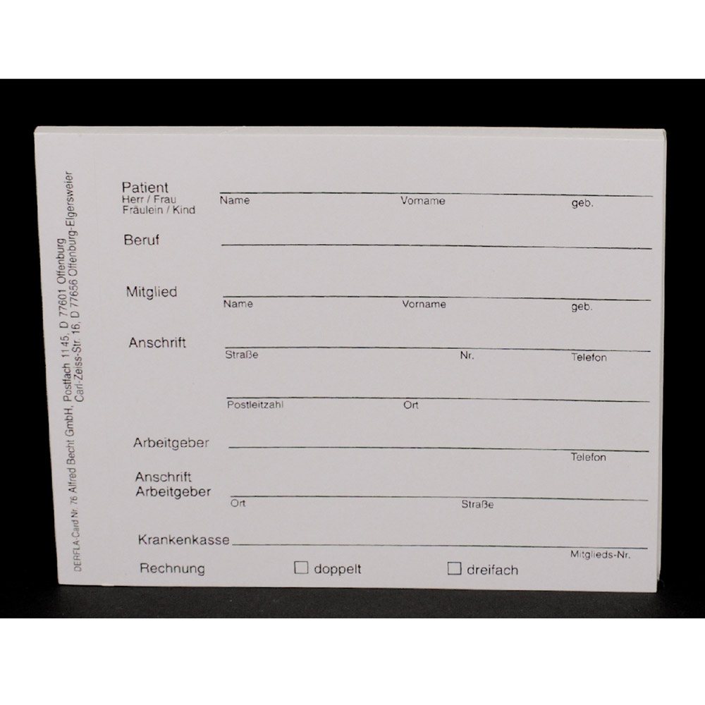 Adress Aufkleber SK weiß Nr.76, 25 Stück