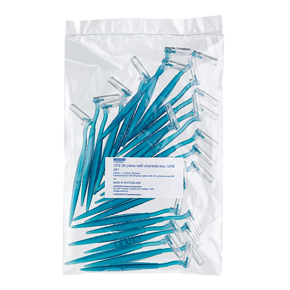 Curaprox CPS prime 06 türkis UHS470 25St