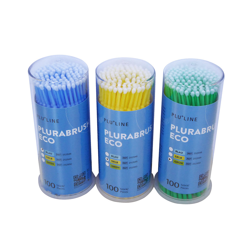 Plurabrush Eco gelb, 100 Stück