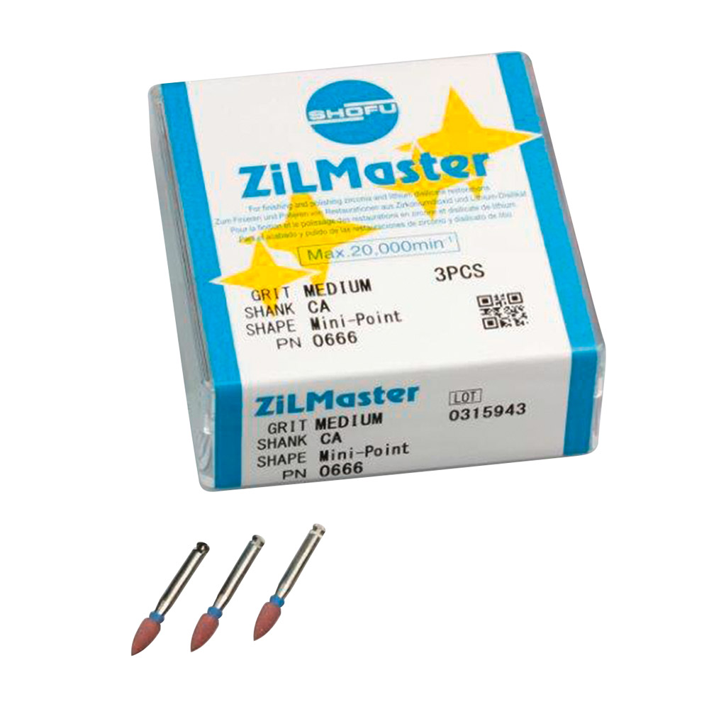ZiLMaster Wst Mini Point medium, 3 Stück