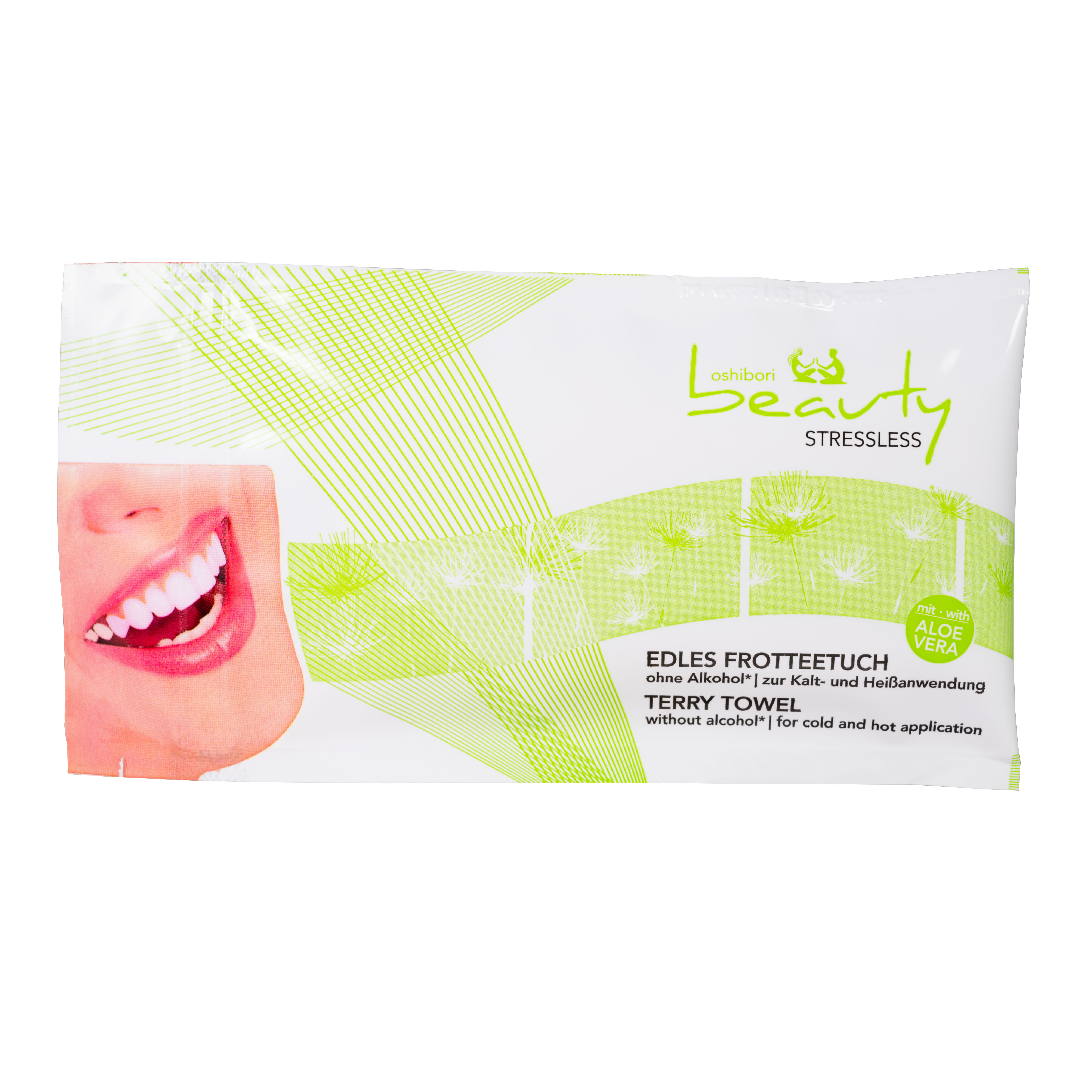 Beauty Stressless Handtuch Aloe Vera, 50 Stück